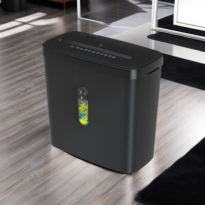 Laag geluid 6 vellen kruisgesneden papier versnipper met een capaciteit van 11 liter