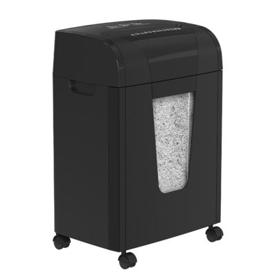 10-blad micro-cut shredder met 45-minuten loopcyclus, kaart/stapel papier shredder voor kantoorgebruik C261P-10