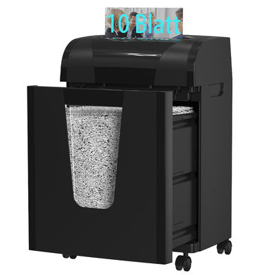 C261P 10 bladen Micro Cut Office Home Paper Shredder Machine Met 20L Bin