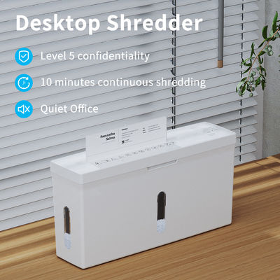 CS201C 2 Bladen A4 micro cut P5 Desktop mini shredder voor papier