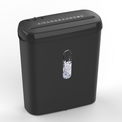 S616B 5 bladen strip gesneden papier shredder machine met 8L mini basket bin voor thuis kantoor