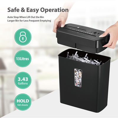 Lichte compacte Home Office Paper Shredder Machine CD222P 8 vellen A4 versnipperd