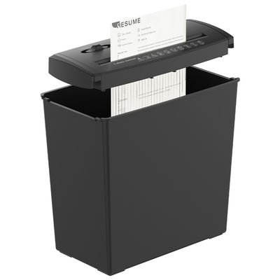 Bureaublad 5 blad A4 strip cut shredder machine 10 liter capaciteit S606B gemaakt in China