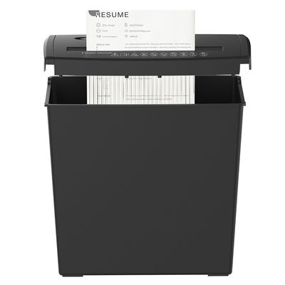 Strip Cut Paper Shredder Machine 72dB Geluidsniveau S606B voor thuis met 10L