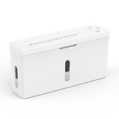 Nieuw product CS201C Wit 6 vellen P3 Home Office Mini Desktop Paper Shredder