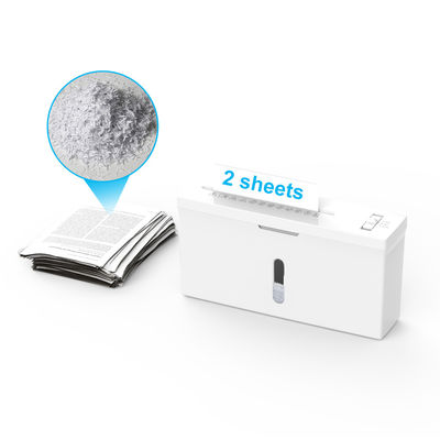 Nieuwe aankomst 2 vellen A4 kleine bureaublad Shredder Office Home Shredding Machine CS201C