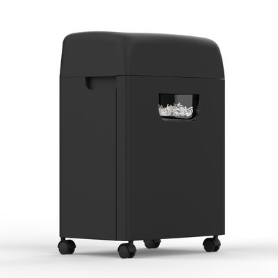 Heavy Duty Paper Shredder 45 minuten 18 bladen Cross Cut Office Credit Card Shredders voor kantoor 20 liter pull-out bin met 4 Casters