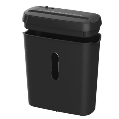 Strip gesneden papier shredder 5 blad shred capaciteit met 8L mini basket bin voor thuis- en kantoorgebruik S616B
