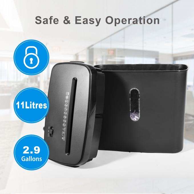 Home Office Gebruik Kleine grootte dwarsgesneden papier versnippermachine 6 vellen C502P 4