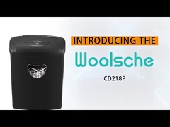 CD218P-10 High-Security P-4 Level 10 Sheets Paper Shredder,met venster voor thuis- en kantoorgebruik