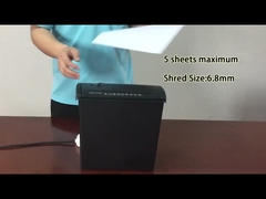 S606B strook gesneden papier versnipper machine 6.8mm versnipper maat 5 bladen A4